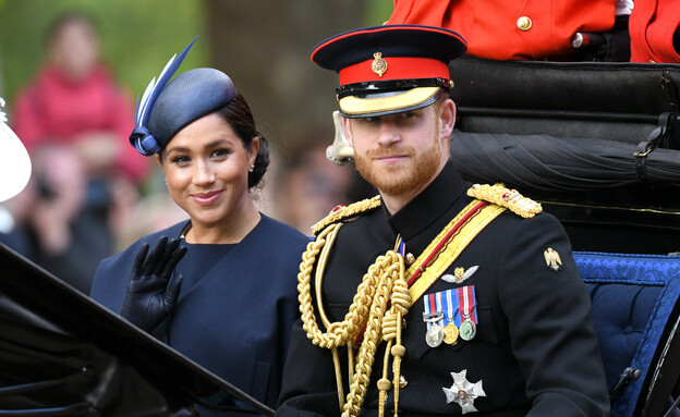 חגיגות Trooping the Colour, שנת 2019 (צילום: Karwai Tang , getty images)
