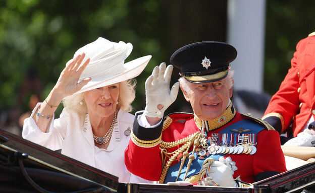 חגיגות Trooping the Colour, שנת 2025 (צילום: Neil Mockford, getty images)