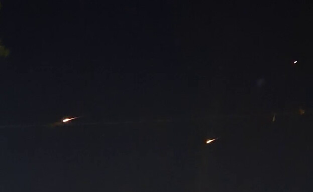 יירוטים בצפון הארץ, יירוטים, יירוט, איראן, אזעקות (צילום: קבוצת כתבים)