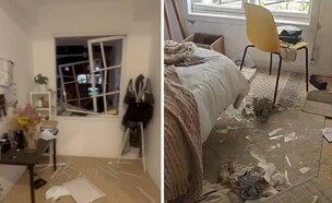 "לקחו הכל": דירות במרכז שנפגעו במטח האיראני נבזזו