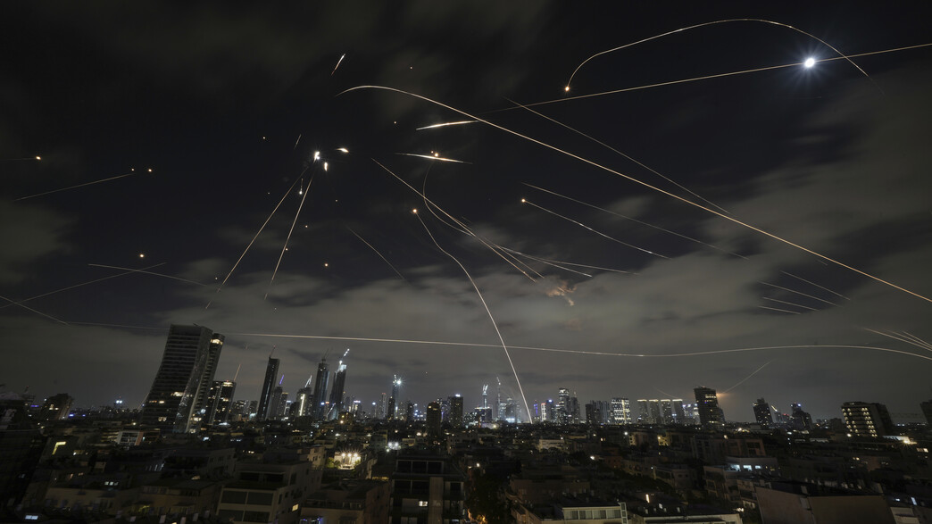 יירוטים ברחבי הארץ עקב שיגור טילים מאיראן