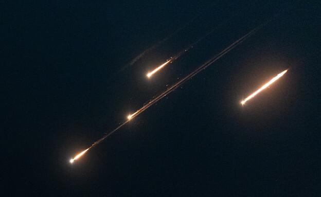 יירוטים ברחבי הארץ עקב שיגור טילים מאיראן