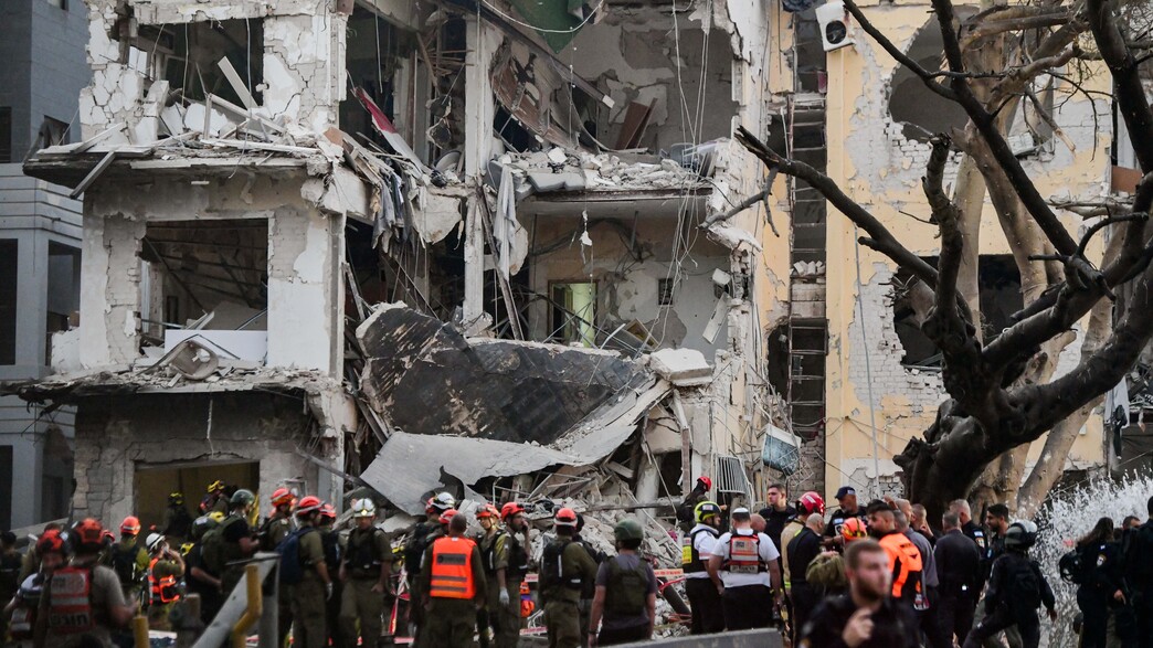 נזקי הנפילה בגוש דן