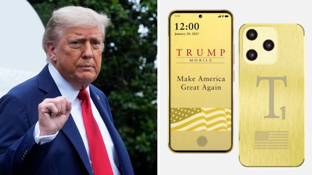 טראמפ והטלפון על שמו