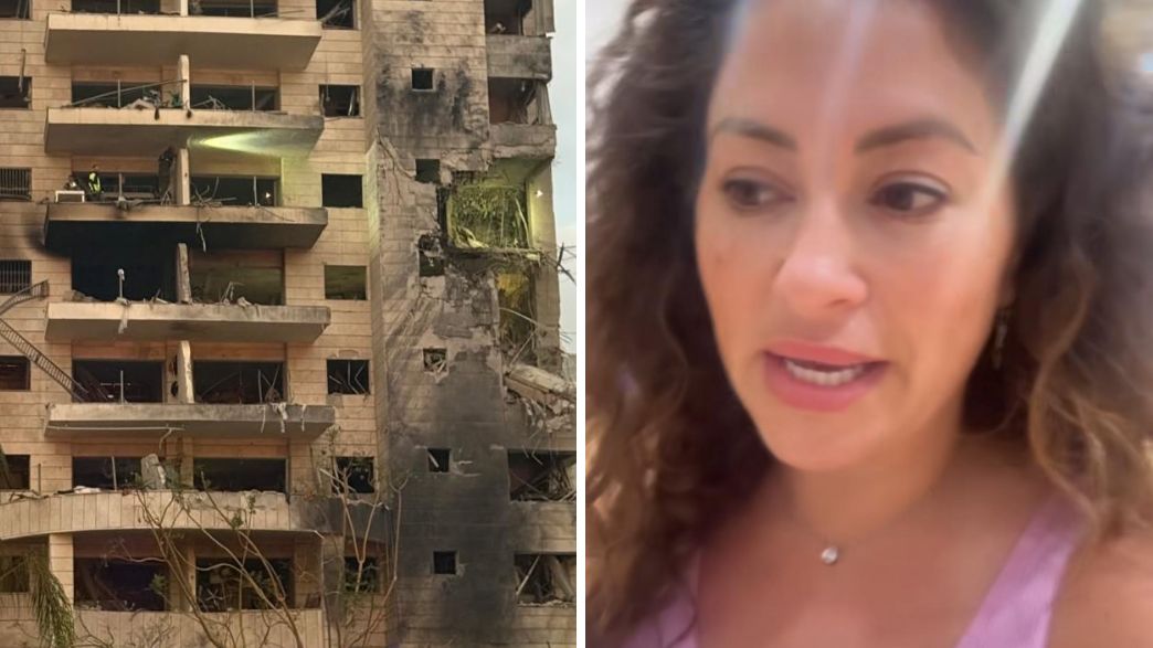 ביתה של ליהיא גרינר נפגע מהדף טיל