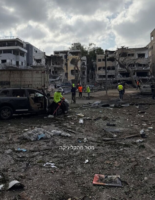 העסק של אן ולי אברהמי נפגע מטיל איראני (צילום: אינסטגרם)
