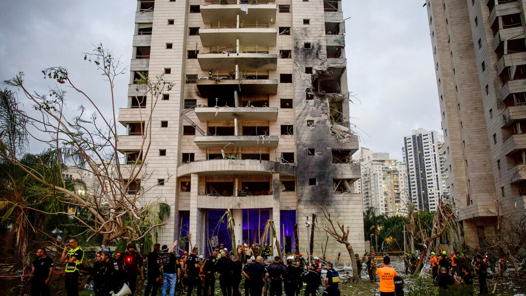 נזקי הנפילה בגוש דן