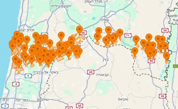התראות מחשש לחדירת עלי טיס עוין (צילום: צופר)