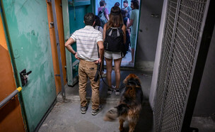 מקלט (צילום: אבשלום שושני, פלאש 90)