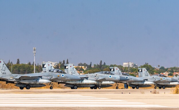 מטוסי חיל האוויר (צילום: דובר צה