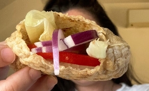 פיתות שיבולת שועל. יאללה הסתערנו (צילום: יעל קצב, mako אוכל)