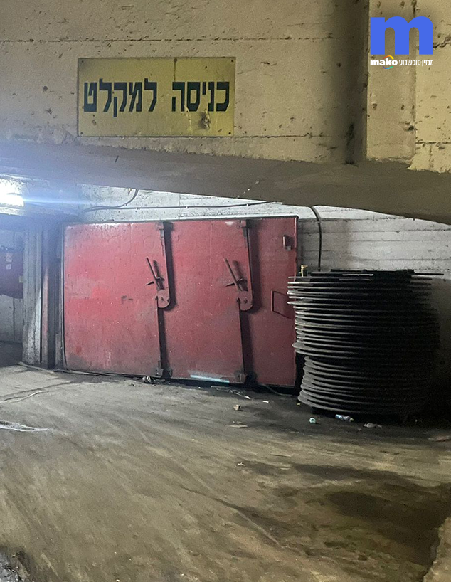 המקלט בתחנה המרכזית (צילום: אספיר איובוב)