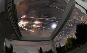יירוטים ברחבי הארץ עקב שיגור טילים מאיראן (צילום: דנור אהרון)