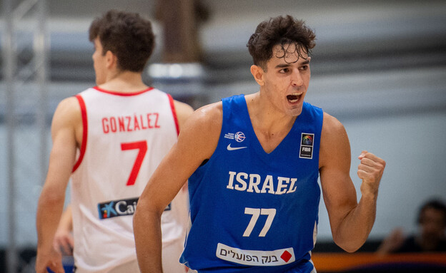 בן שרף נבחרת ישראל (צילום: FIBA PHOTOS)