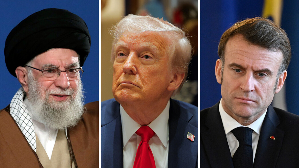 מקרון, טראמפ, ח'אמינאי
