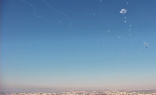 יירוטים בשמי הצפון בעקבות שיגור טילים מאיראן