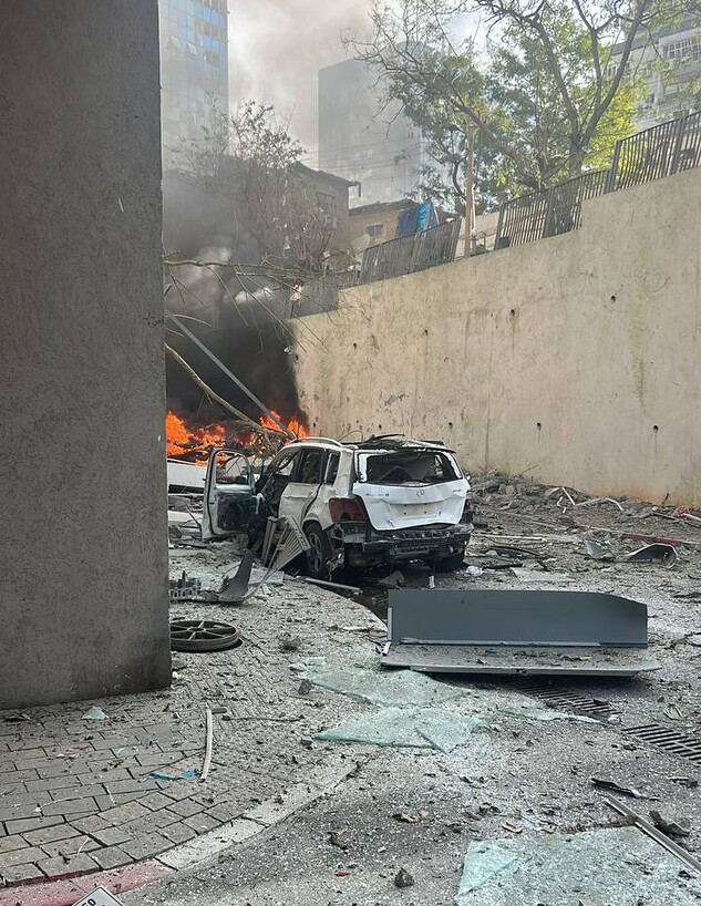 זירת נפילה במרכז הארץ (צילום: שימוש לפי סעיף 27א' לחוק זכויות יוצרים)
