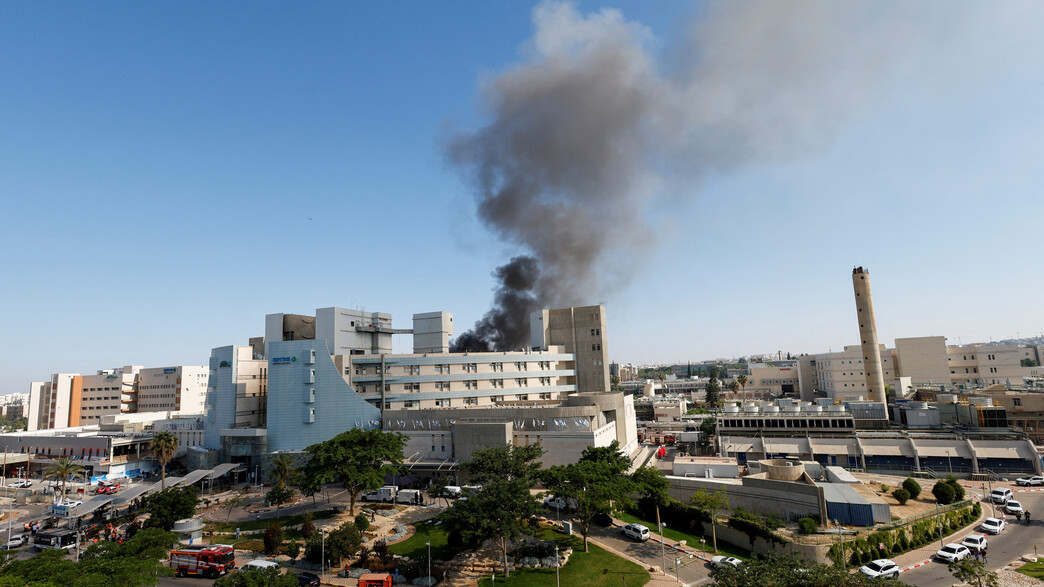 פגיעה ישירה בבית החולים סורוקה, באר שבע פגיעה ישירה בבית החולים סורוקה, באר שבע