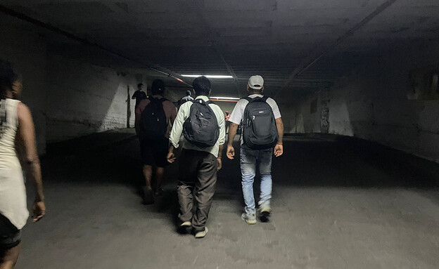 המקלט בתחנה המרכזית (צילום: אספיר איובוב)