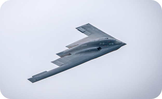 המפציץ האסטרטגי B-2 (צילום: Reuters)