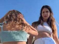 חן אמסלם זגורי ובתה לאב (צילום: instagram, לפי סעיף 27א' לחוק זכויות יוצרים)