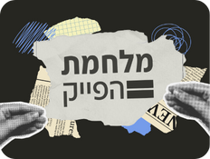 מלחמת הפייק DATA (צילום: N12)
