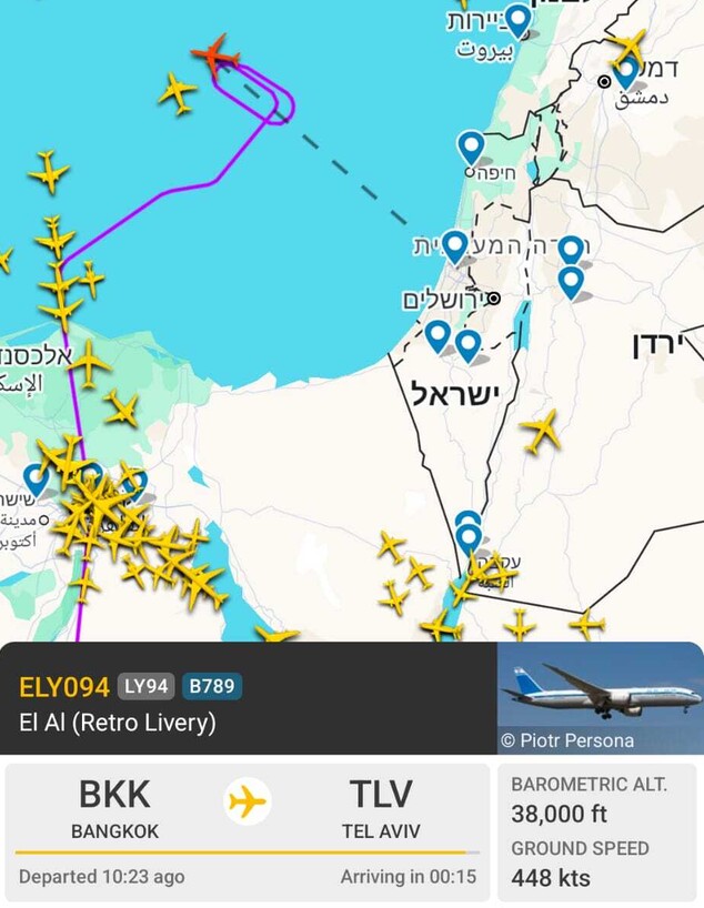 מרחב אווירי נסגר 22.6 (צילום: צילום מסך)
