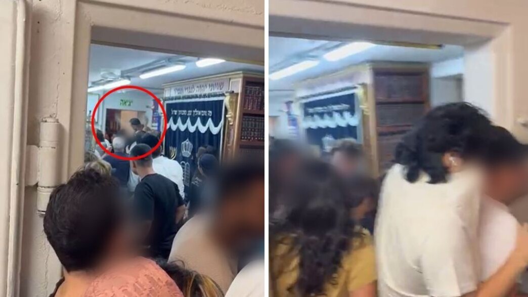 ריסוס גז פלפל במקלט בדרום ת"א ריסוס גז פלפל במקלט בדרום ת"א