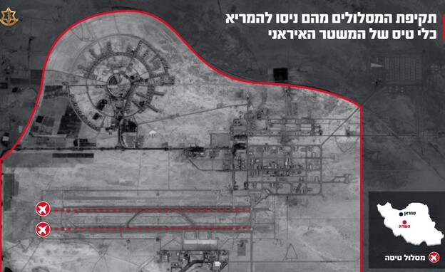 תקיפת שדות תעופה צבאיים באיראן