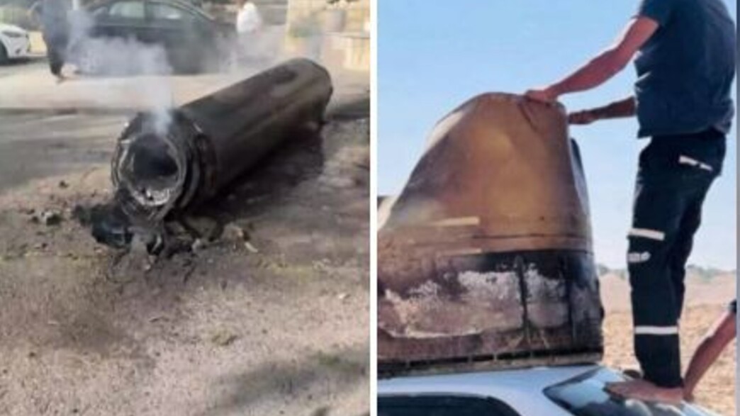 איסוף שברי טילים איסוף שברי טילים