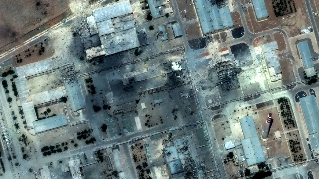 הנזק במתקן הגרעין נתנז לאחר התקיפה האמריקאית