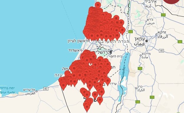 אזעקות ברחבי הארץ בעקבות שיגור מאיראן (צילום: כומתה)
