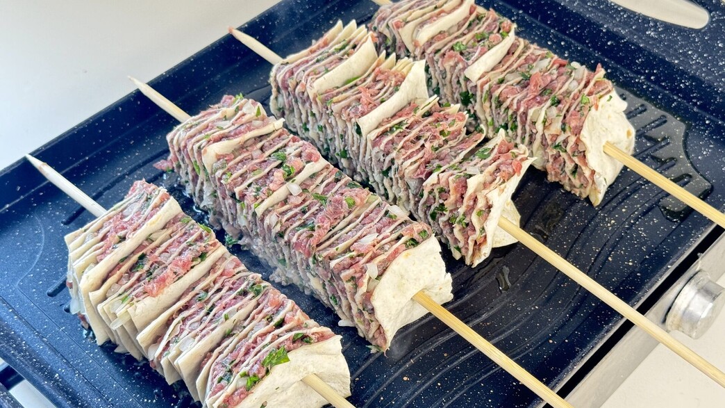 שיפודי עראייס טורטייה