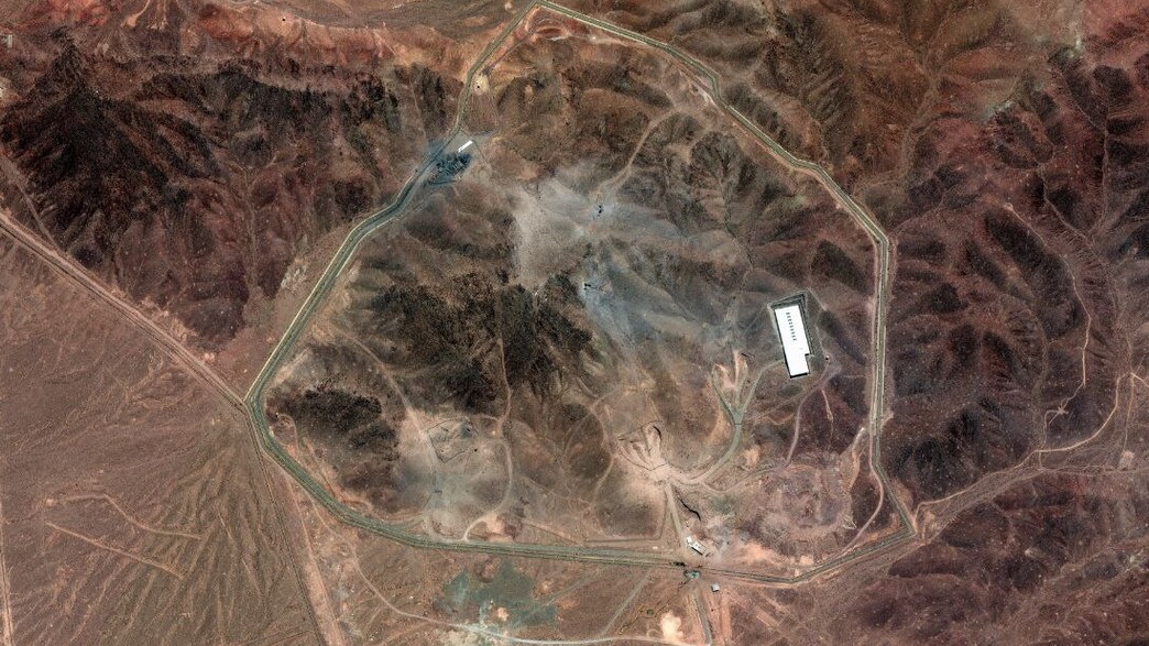 הנזק במתקן הגרעין בפורדו 