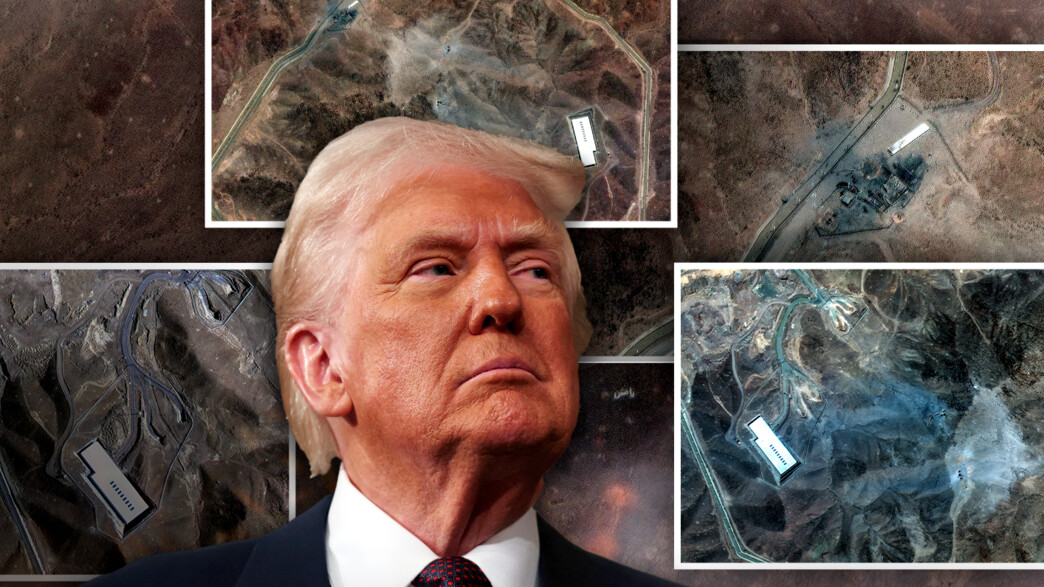 הנזק במתקן הגרעין פורדו לאחר התקיפה האמריקאית