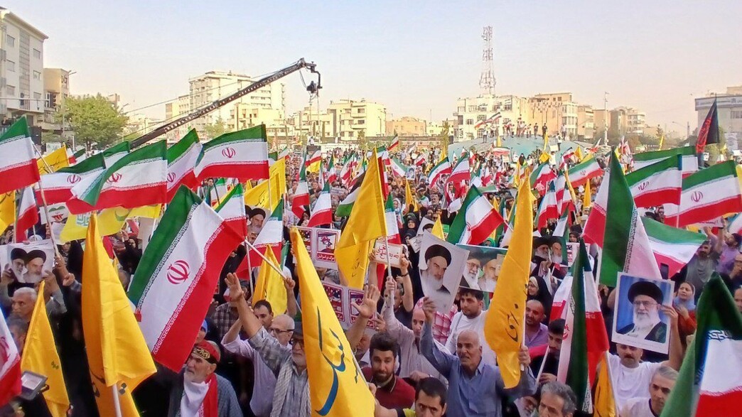 "חגיגות הניצחון" אתמול בטהראן