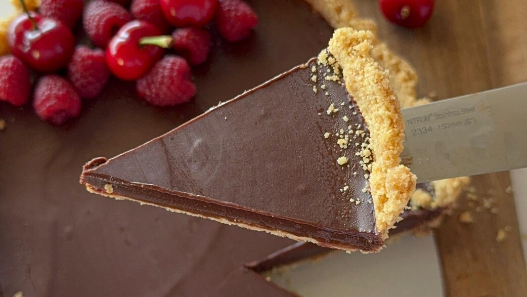 טארט שוקולד עם קרמל מלוח