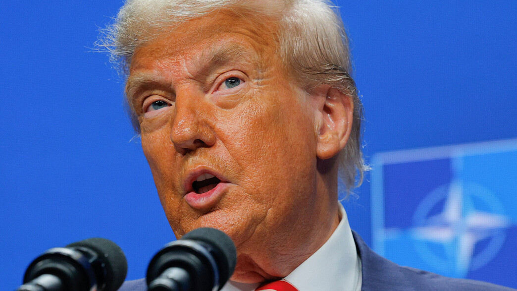 נשיא ארה"ב, דונלד טראמפ, בישיבת נאטו