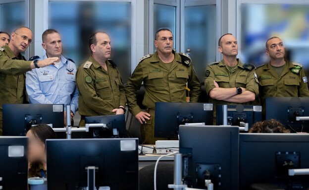 זמיר והמפקדים שהובילו את המלחמה באיראן (צילום: דובר צה