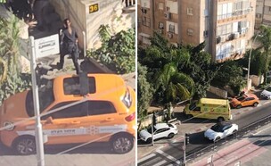 הזירה בפתח תקווה (צילום: inews18plus)