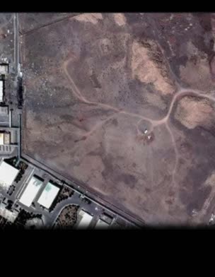 צילום לוויין של העבודות במתקן הגרעין בנתנז (וידאו AVI: חדשות)