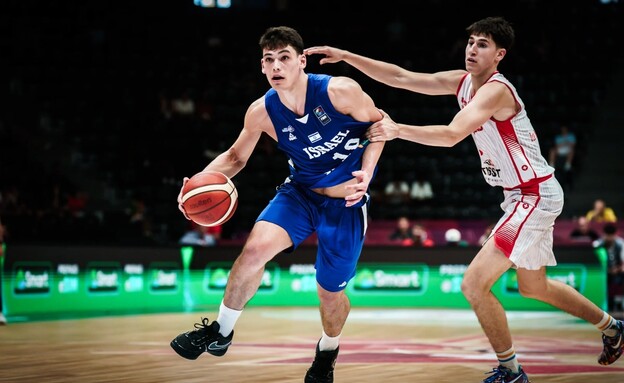 נבחרת ישראל בכדורסל עד גיל 20 (צילום: FIBA)