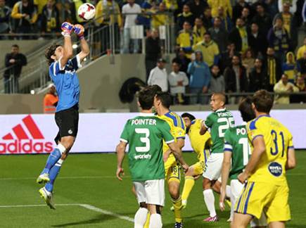 לא הכיר את דניאל פרץ (אלן שיבר) (צילום: ספורט 5)