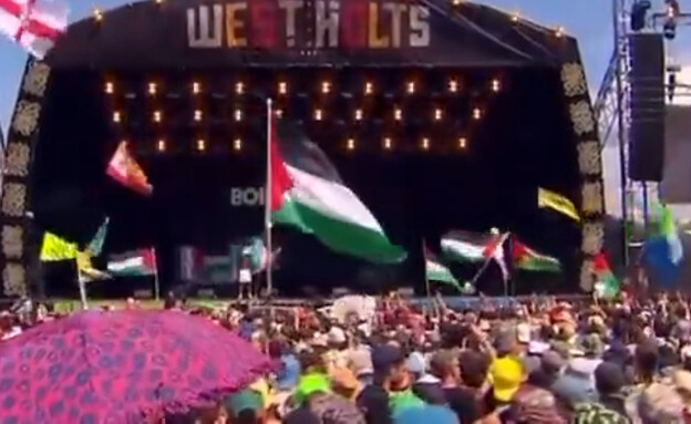 בוב וילן, גלסטונברי (צילום: BBC)
