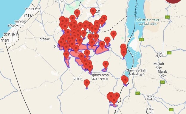 אזעקות בעקבות הטיל מתימן