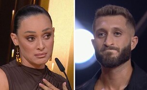 בן זיני, אנה ארונוב (צילום: מתוך "רוקדים עם כוכבים", קשת 12)