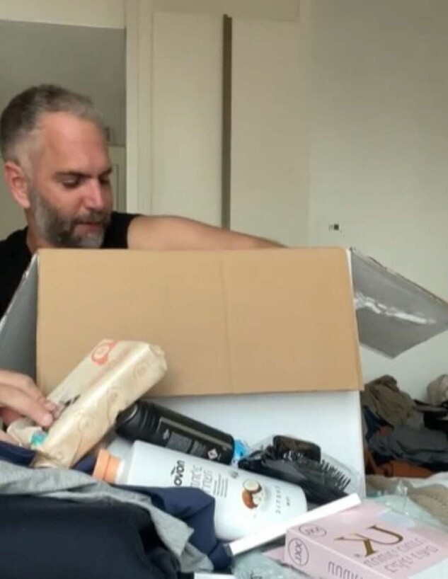 ערכות חילוץ עושה סלט ג (צילום: צילום מסך מתוך טיקטוק)