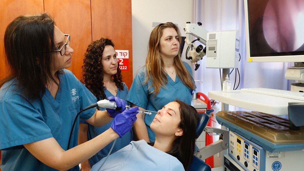 זריקה להחזרת חוש הריח - אילוסטרציה