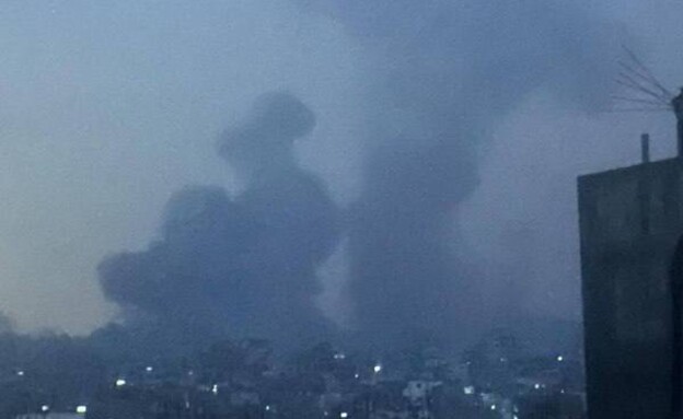 תקיפות עוצמתיות בעיר עזה