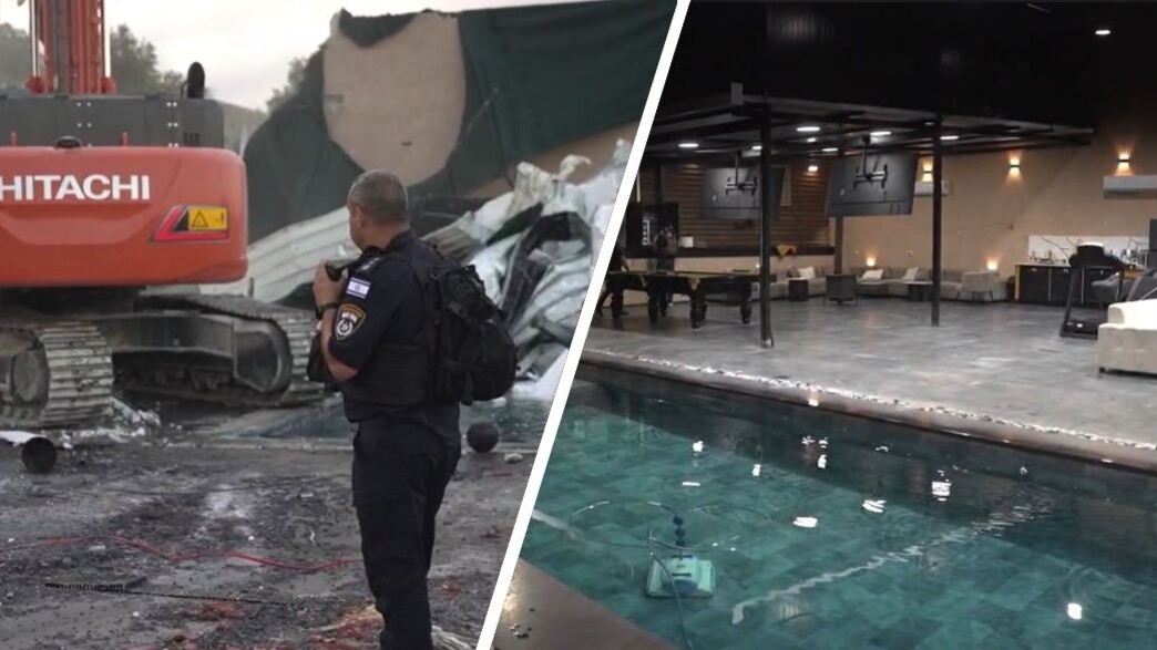 הריסת הבריכה